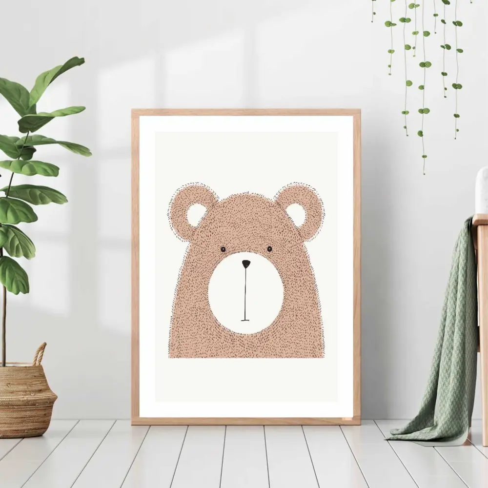 Фото Постер 28 картин "Мишка" 70x50 см в подарочном тубусе без рамы Фото Постер 28 картин "Мишка" 70x50 см в подарочном тубусе без рамы