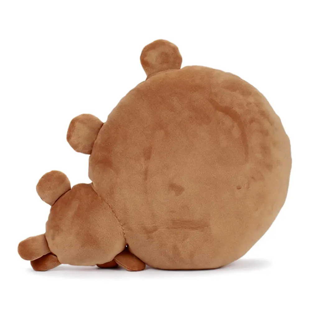 Фото Подушка-игрушка Kult of toys Мишка Willie 24x32 см, цвет коричневый Фото Подушка-игрушка Kult of toys Мишка Willie 24x32 см, цвет коричневый