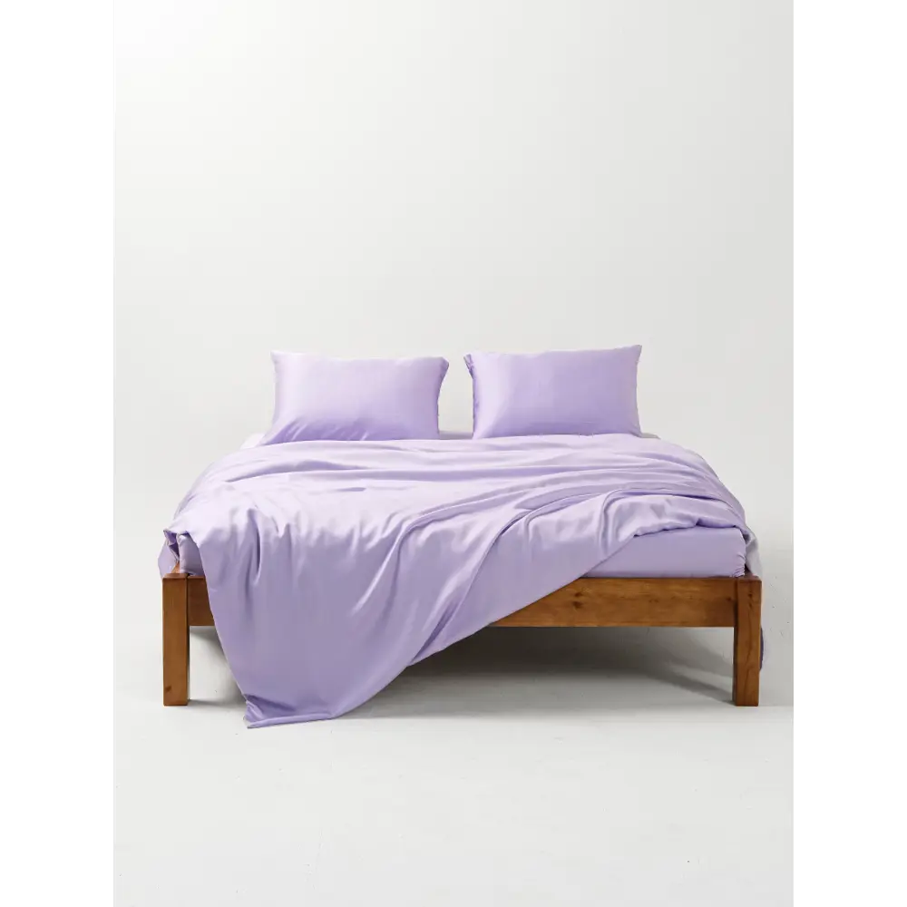 Фото 3 Комплект постельного белья GoodNight Essential полутораспальный тенсел цвет лаванда