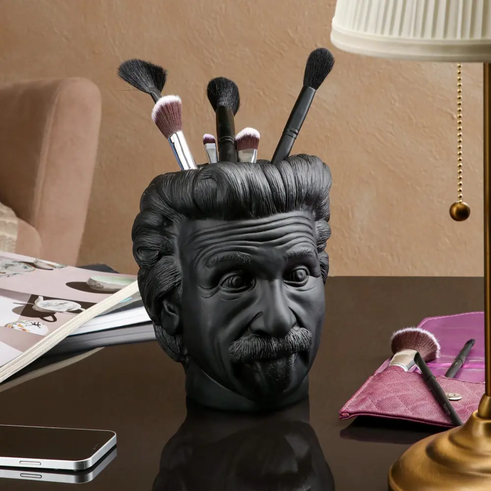 Фото 6 Кашпо Головы известных людей Nana ceramics 17 см 21 см 5 л керамика черное Фото 6 Кашпо Головы известных людей Nana ceramics 17 см 21 см 5 л керамика черное