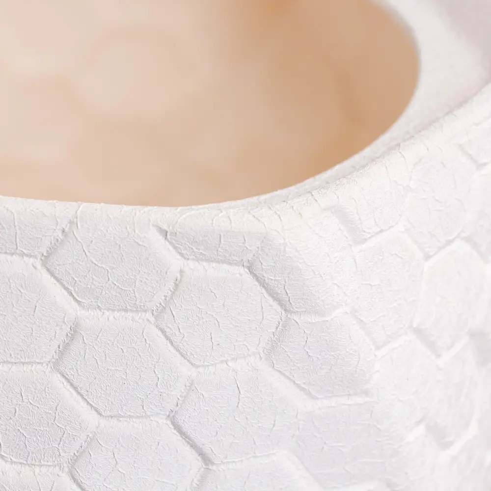 Фото 5 Горшок цветочный Керамика ручной работы 20 см 18 см 2.5 л керамика белый с блюдцем Фото 5 Горшок цветочный Керамика ручной работы 20 см 18 см 2.5 л керамика белый с блюдцем