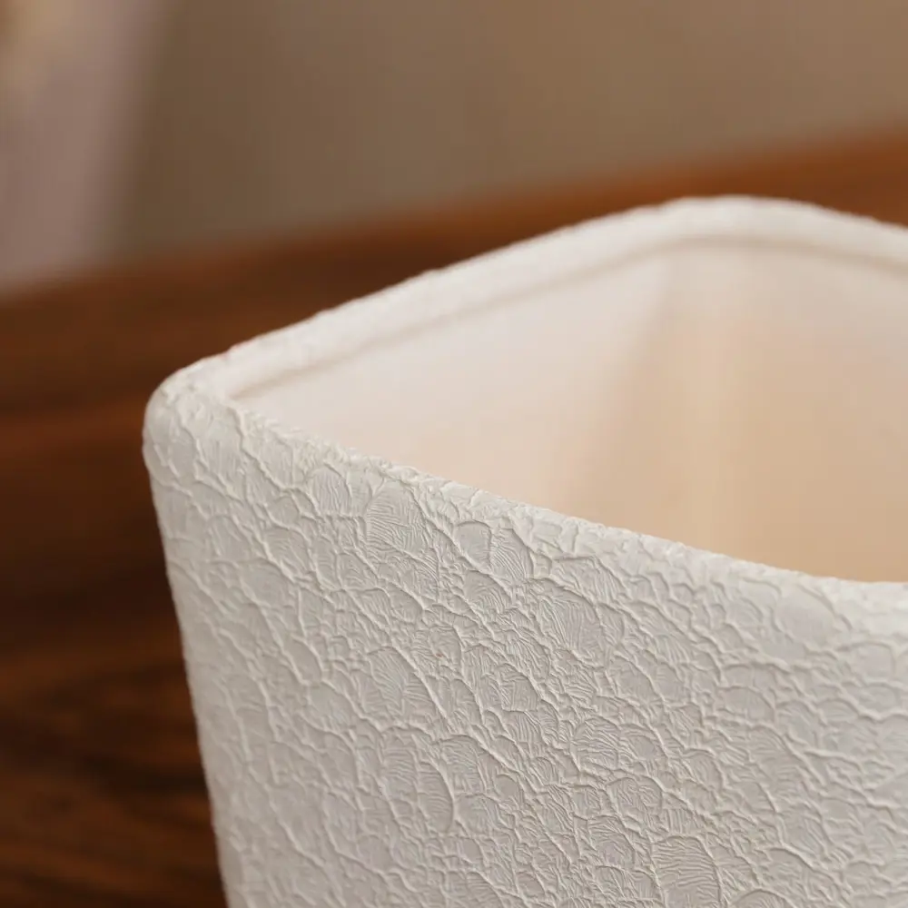 Фото 4 Горшок цветочный Nana ceramics 14 см 12 см 1 л керамика белый с блюдцем Фото 4 Горшок цветочный Nana ceramics 14 см 12 см 1 л керамика белый с блюдцем