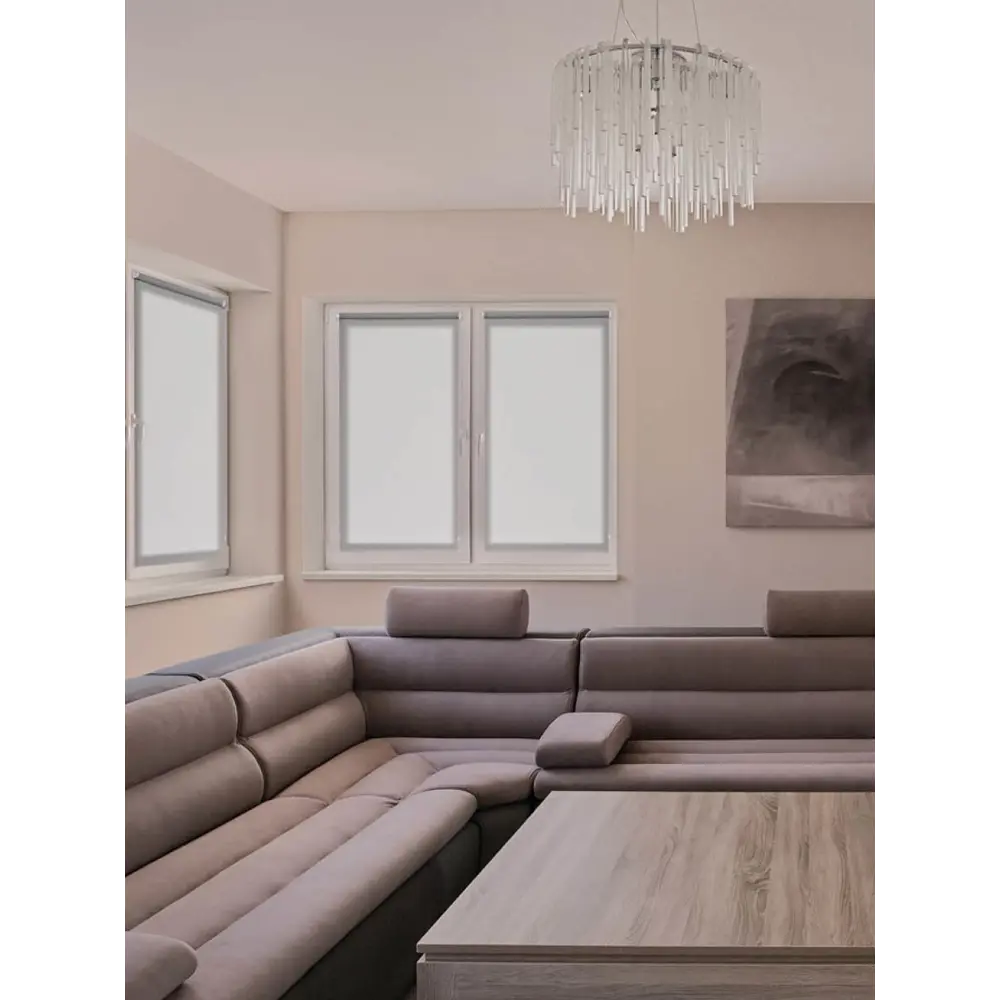 Фото 5 Рулонная штора Decofest Апилера Серый 060x250 см