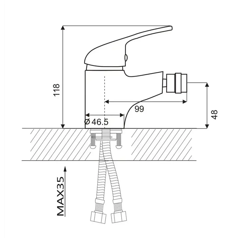 Фото 3 Смеситель для биде Konner Line LIN1700 6126312 с гигиеническим душем цвет Серебро Фото 3 Смеситель для биде Konner Line LIN1700 6126312 с гигиеническим душем цвет Серебро
