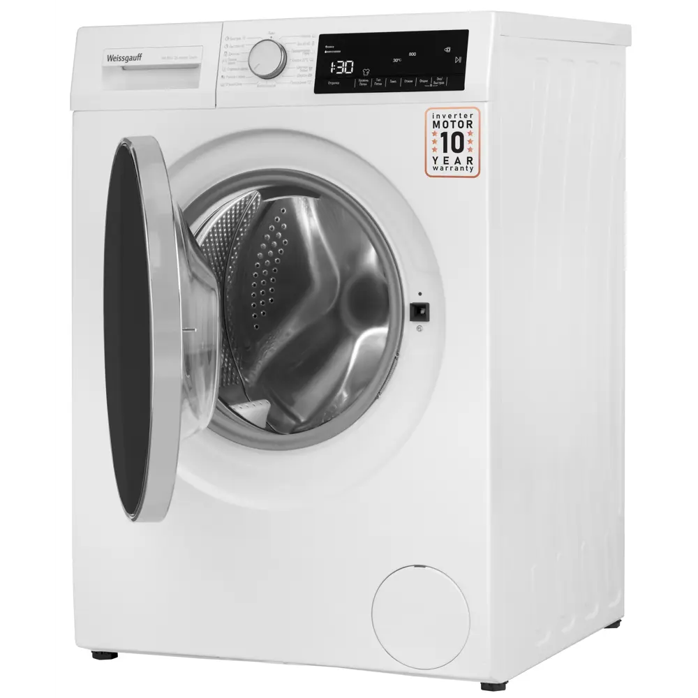 Фото 3 Стиральная машина с инвертором и паром Weissgauff WM 58141 DS Inverter Steam Фото 3 Стиральная машина с инвертором и паром Weissgauff WM 58141 DS Inverter Steam