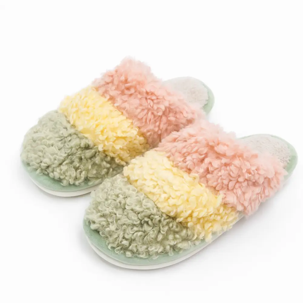 Фото 3 Тапочки Amaro Home Lamb закрытый нос зеленый р.36-37 Фото 3 Тапочки Amaro Home Lamb закрытый нос зеленый р.36-37