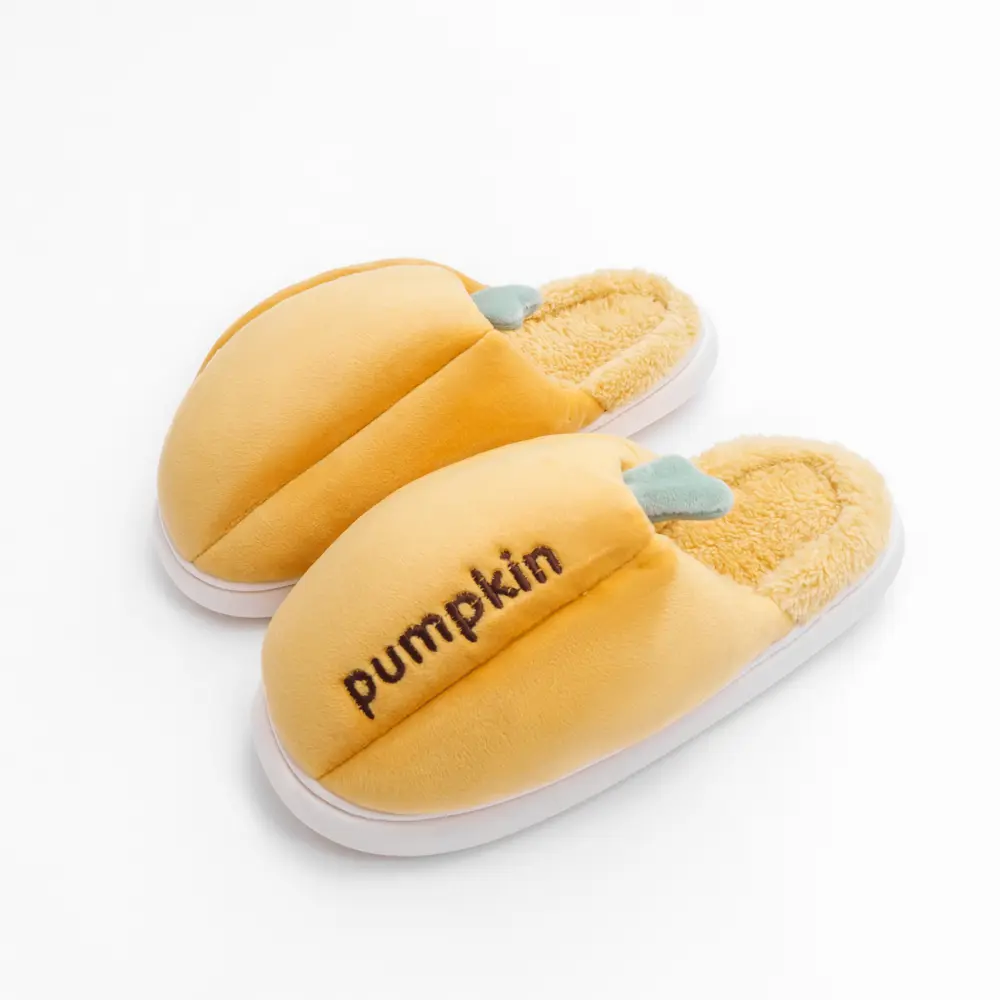 Фото 3 Тапочки Amaro Home Pumpkin закрытый нос желтый р.36-37 Фото 3 Тапочки Amaro Home Pumpkin закрытый нос желтый р.36-37