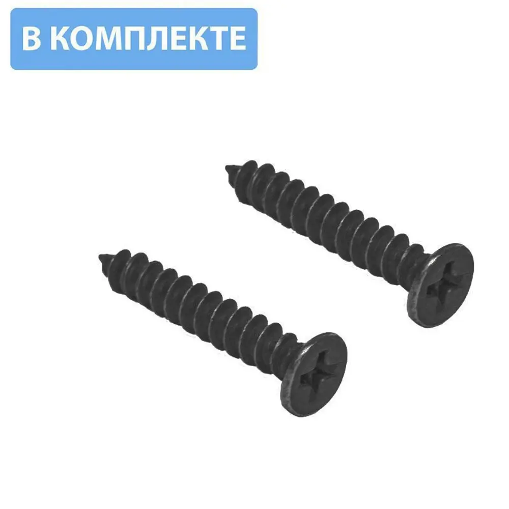 Фото 2 Крючок мебельный GTV WZ-B0-K24-20 черный Фото 2 Крючок мебельный GTV WZ-B0-K24-20 черный