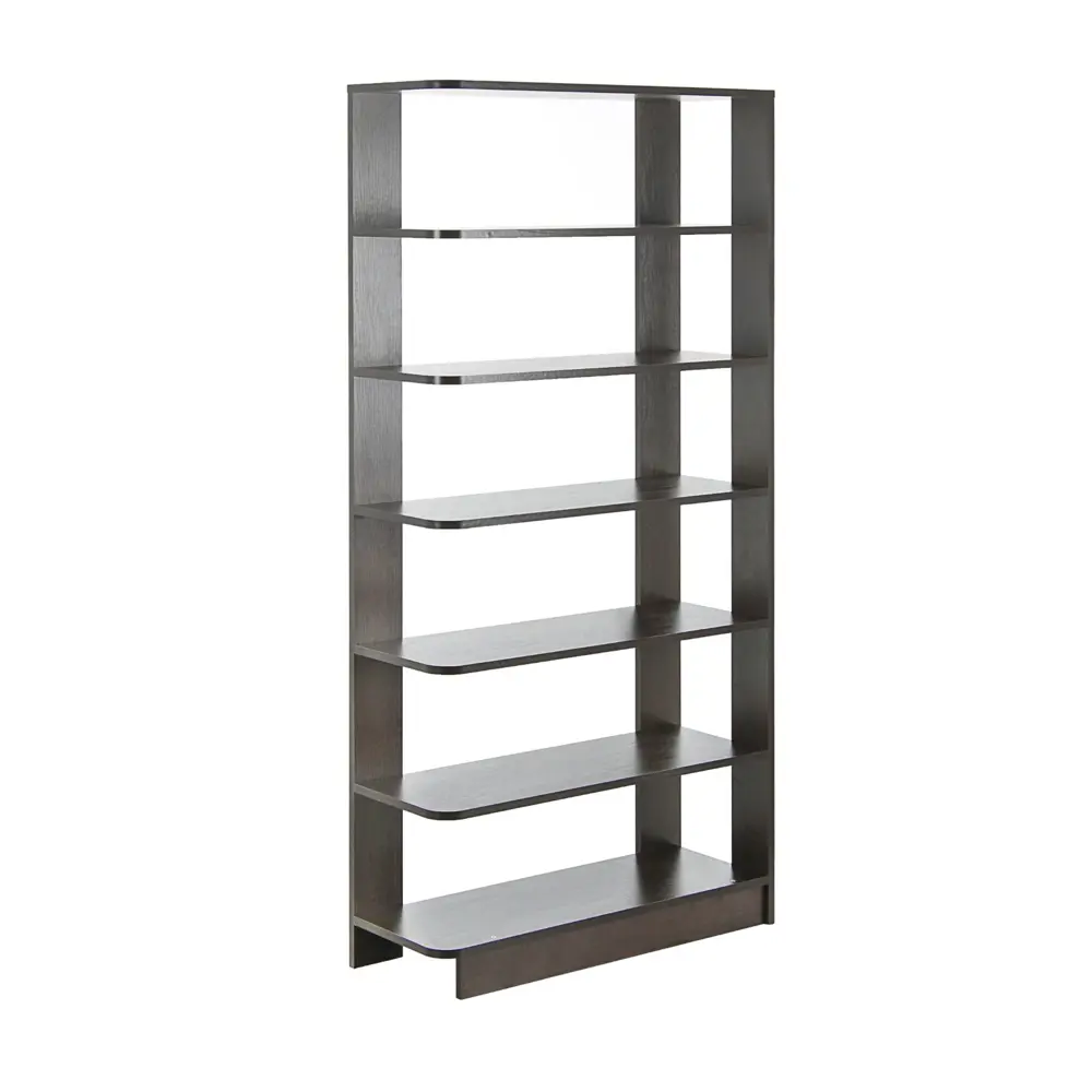 Фото 2 Стеллаж Клик мебель 80x30x163 см ЛДСП цвет венге темный Фото 2 Стеллаж Клик мебель 80x30x163 см ЛДСП цвет венге темный