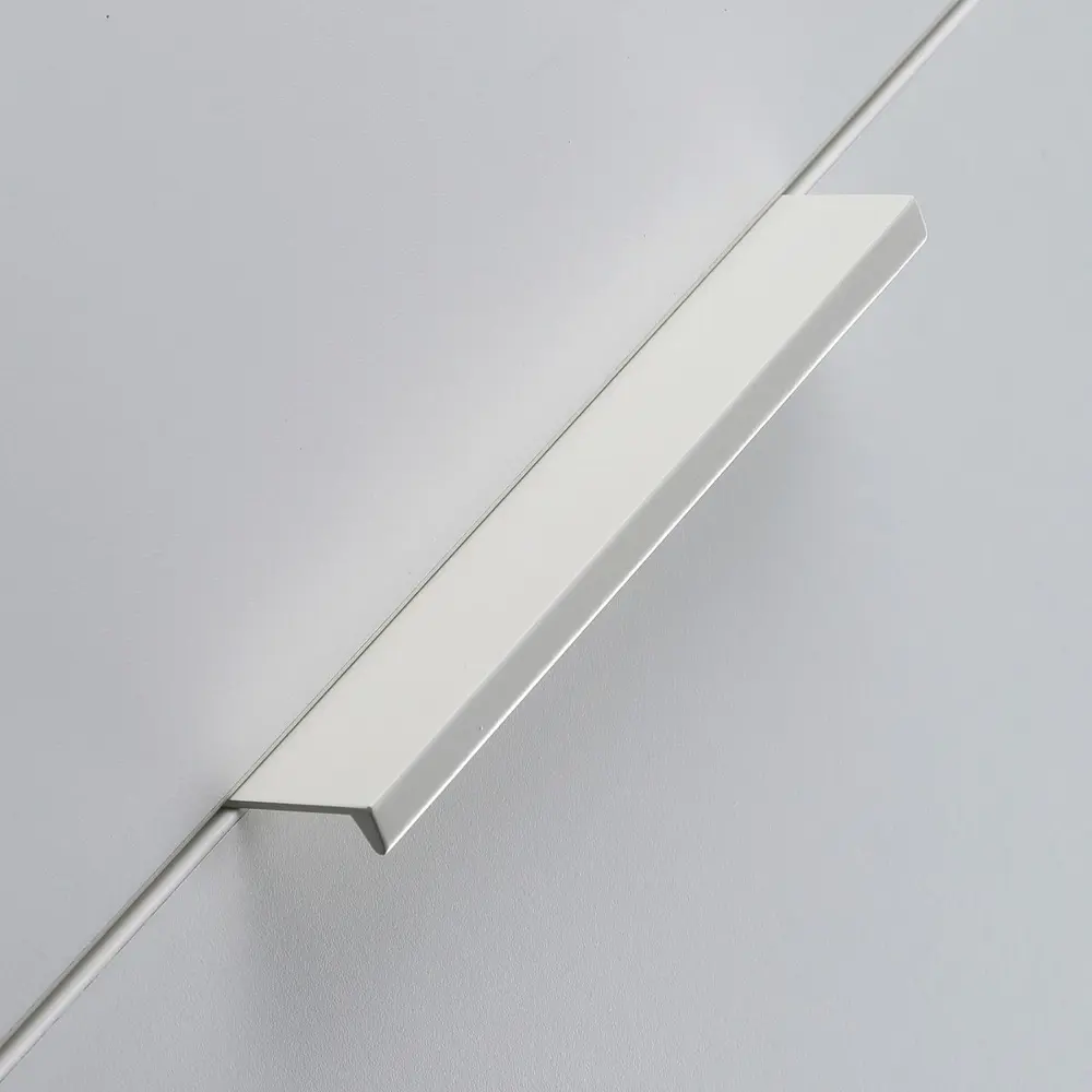 Фото 6 Ручка мебельная GTV HEXI 192мм/225мм белый матовый комплект 3 шт