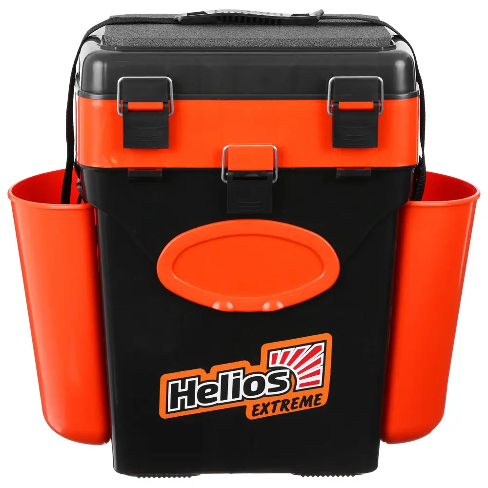 Фото Ящик Helios 30x23x40 см пластик цвет оранжевый Фото Ящик Helios 30x23x40 см пластик цвет оранжевый