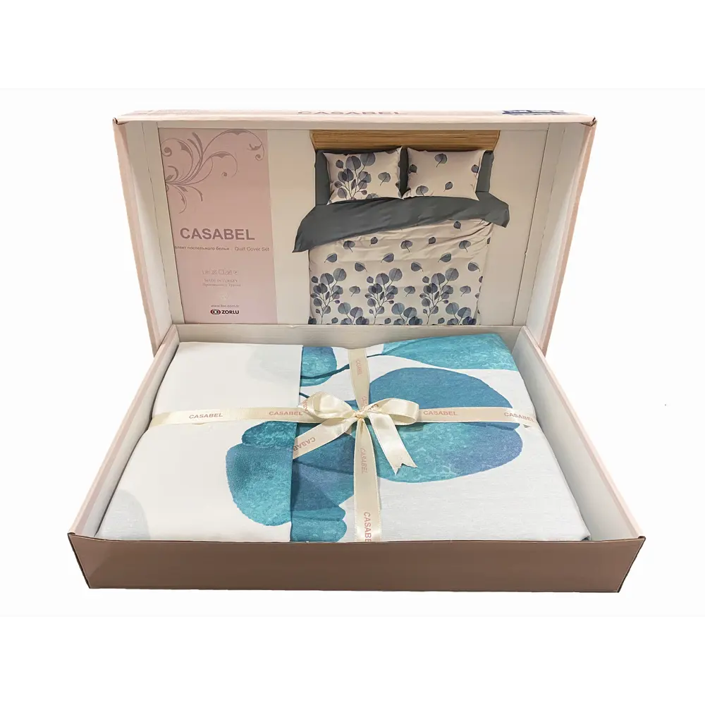 Фото Комплект постельного белья Casabel POLYCOTTON 5573-41299, полутораспальный, полиэстер цвет зеленый Фото Комплект постельного белья Casabel POLYCOTTON 5573-41299, полутораспальный, полиэстер цвет зеленый