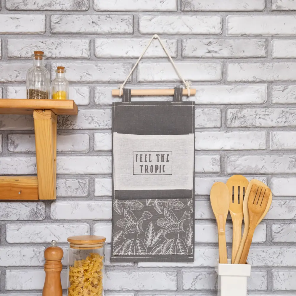 Фото Органайзер Этель 20x41 см цвет серый Фото Органайзер Этель 20x41 см цвет серый