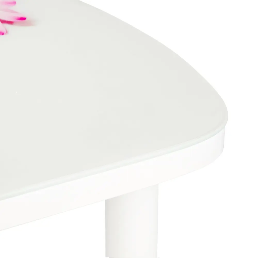 Фото 5 Стол прямоугольный Simaland Эрвин 110x150 см ЛДСП цвет белый/темно-розовый Фото 5 Стол прямоугольный Simaland Эрвин 110x150 см ЛДСП цвет белый/темно-розовый