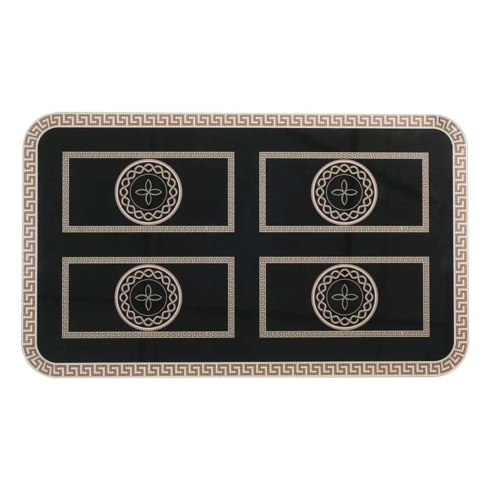 Фото 3 Стол прямоугольный Simaland Поллок 100x100 см стекло цвет венге