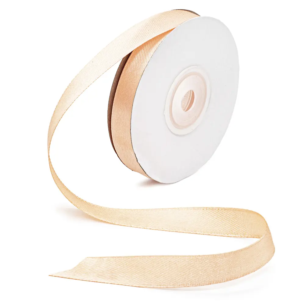 Фото Лента атласная Bestex 1.2см*22.86м 035 персиковый