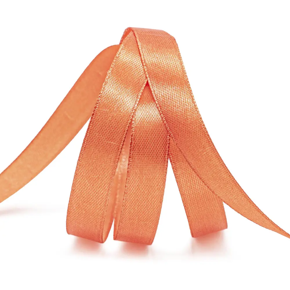 Фото 2 Лента атласная Bestex 1.2см*22.86м 045 розово-оранжевый Фото 2 Лента атласная Bestex 1.2см*22.86м 045 розово-оранжевый