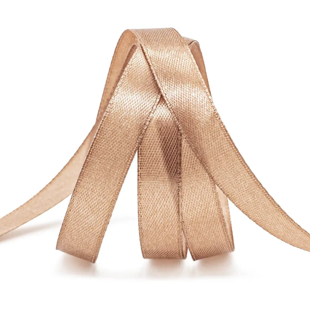 Фото 2 Лента атласная Bestex 1.2см*22.86м 066 розово-бежевый Фото 2 Лента атласная Bestex 1.2см*22.86м 066 розово-бежевый