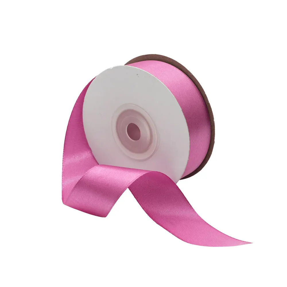 Фото Лента атласная Bestex 2.5см*22.86м 023 светлая фуксия Фото Лента атласная Bestex 2.5см*22.86м 023 светлая фуксия