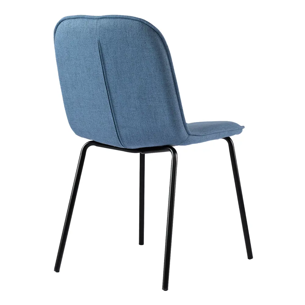 Фото 4 Стул Bergenson bjorn Adrian 83x58x47 см рогожка цвет синий