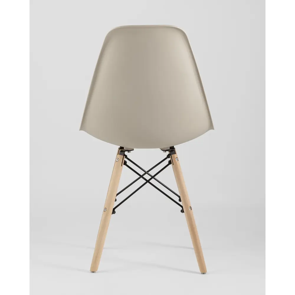 Фото 4 Комплект стульев 4 шт Wwbt 81x41x46 см abs-пластик цвет бежевый Фото 4 Комплект стульев 4 шт Wwbt 81x41x46 см abs-пластик цвет бежевый