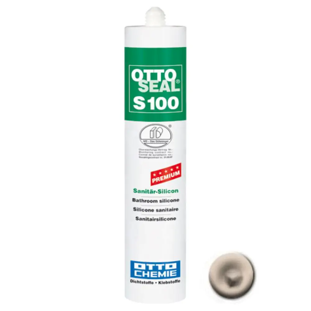 Фото Профессиональный универсальный силиконовый герметик OTTO CHEMIE Ottoseal S100 С1106 пляжно-бежевый, 300мл Фото Профессиональный универсальный силиконовый герметик OTTO CHEMIE Ottoseal S100 С1106 пляжно-бежевый, 300мл