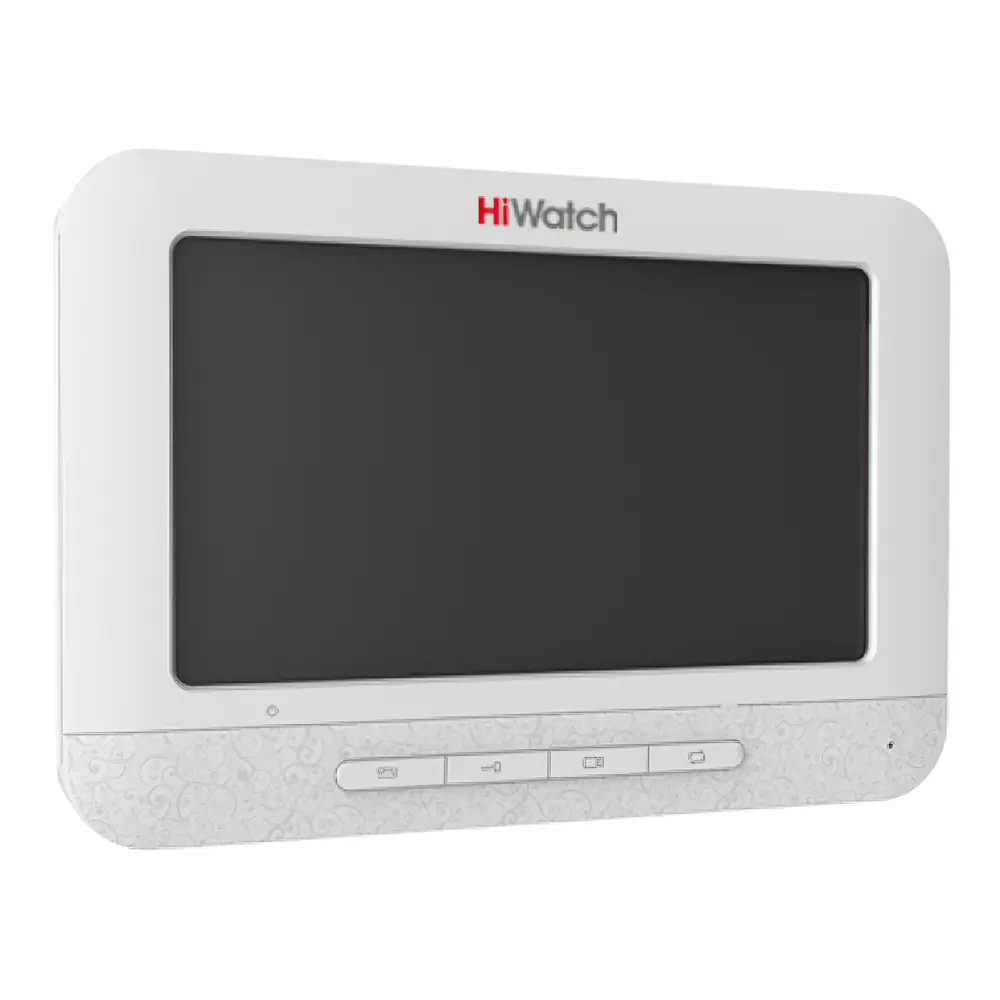 Фото Видеодомофон HiWatch DS-D100M 7" цвет белый Фото Видеодомофон HiWatch DS-D100M 7" цвет белый