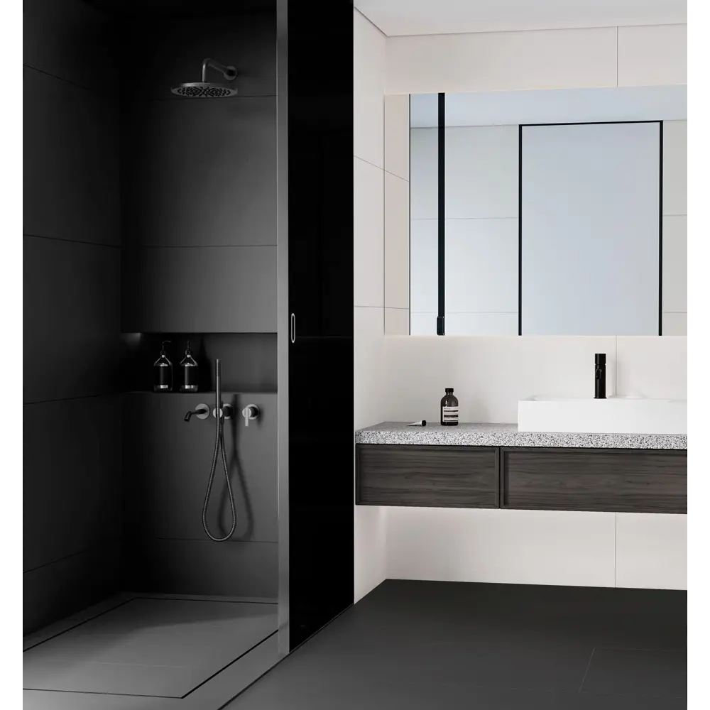 Фото 2 Керамогранит Incolor Kansas Black 60x120 см 2.88 м² матовый цвет черный Фото 2 Керамогранит Incolor Kansas Black 60x120 см 2.88 м² матовый цвет черный