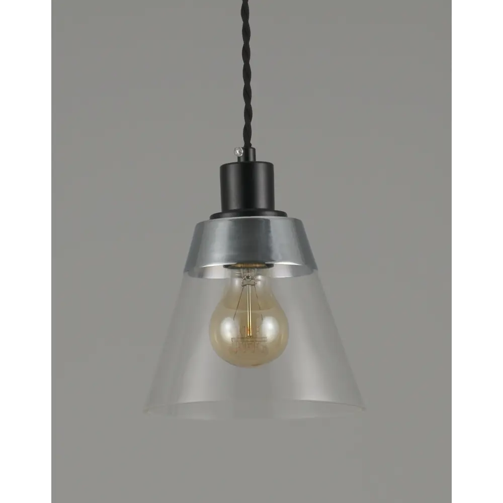 Фото 4 Светильник подвесной MODERLI Brizzi 1 лампа 3 м² цвет хром