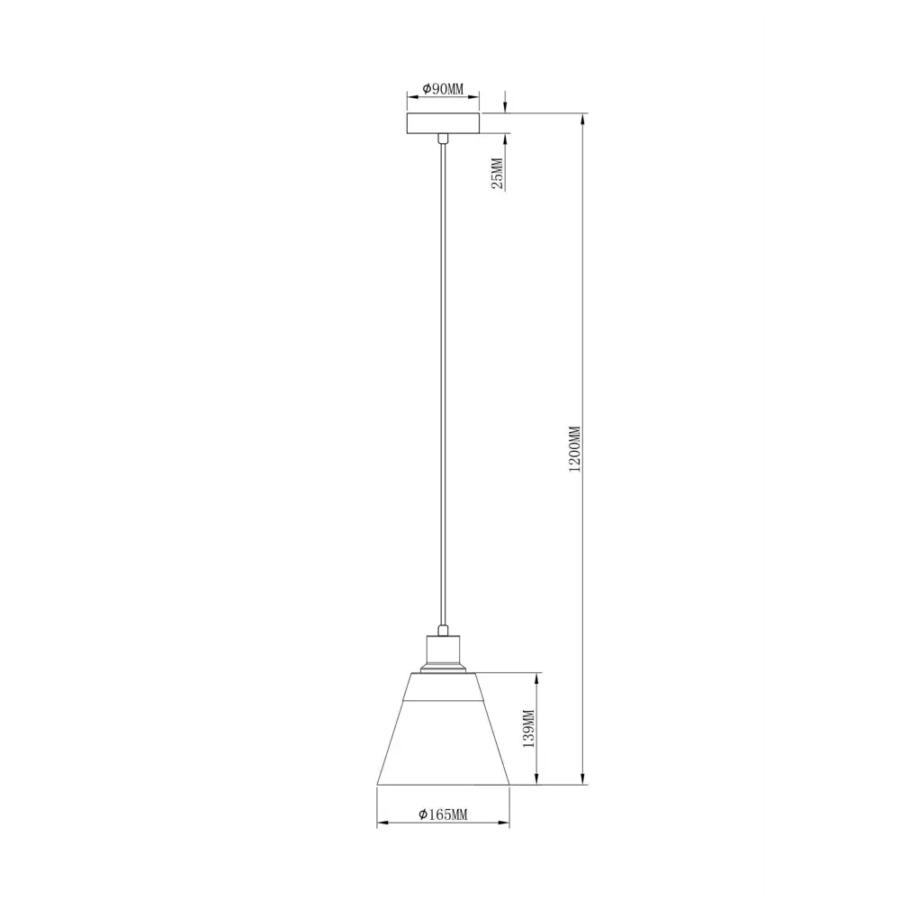 Фото 7 Светильник подвесной MODERLI Brizzi 1 лампа 3 м² цвет хром