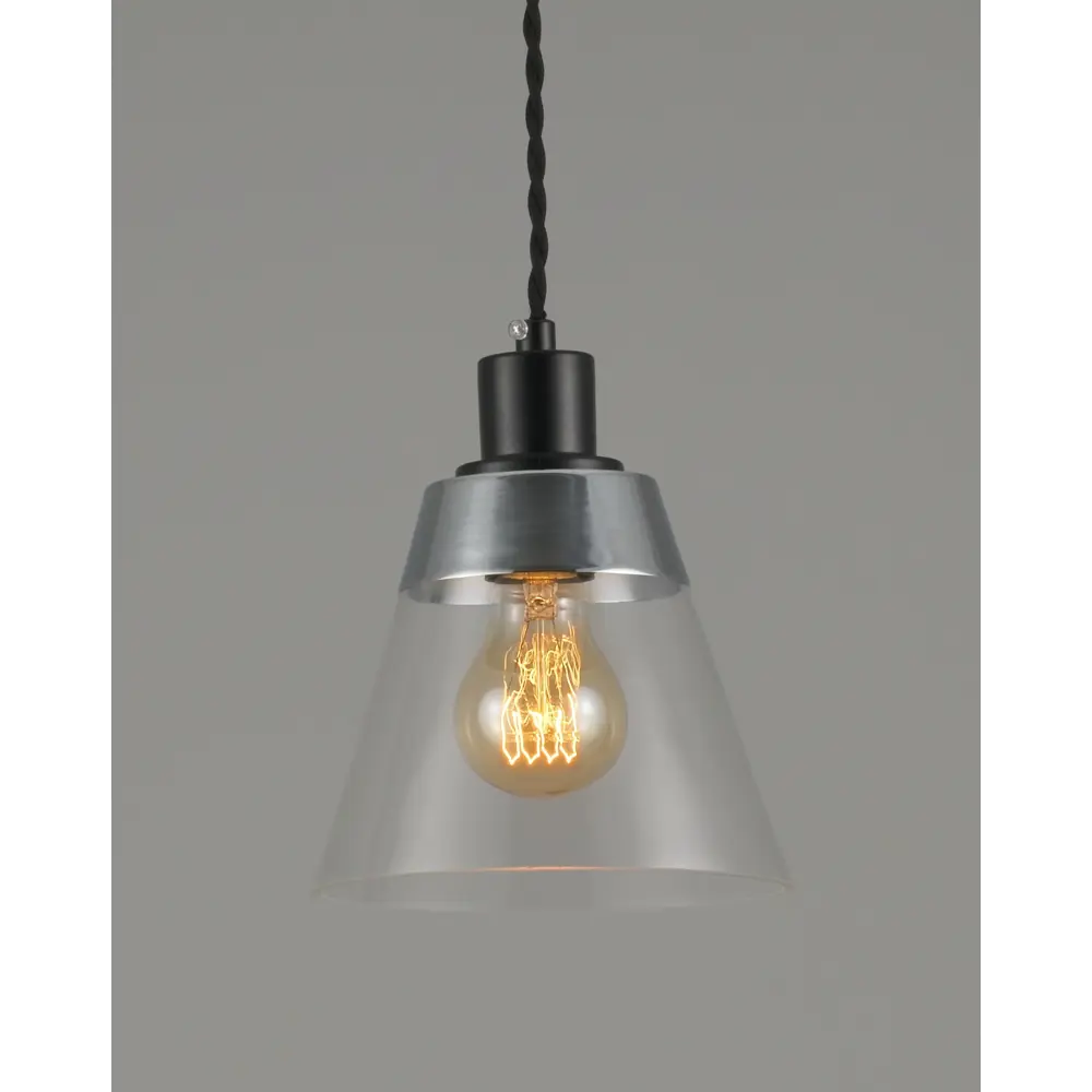 Фото 5 Светильник подвесной MODERLI Brizzi 1 лампа 3 м² цвет хром