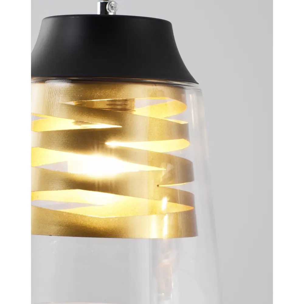 Фото 3 Светильник подвесной MODERLI Albert 4 лампы 10 м² цвет черный