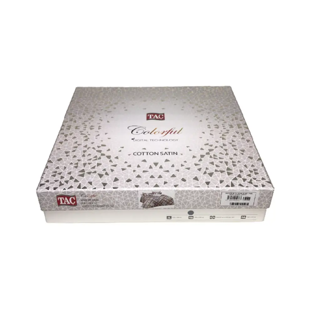 Фото 2 Комплект постельного белья Tac DIGITAL SATEN 2097-42507, семейный, сатин цвет фиолетовый Фото 2 Комплект постельного белья Tac DIGITAL SATEN 2097-42507, семейный, сатин цвет фиолетовый