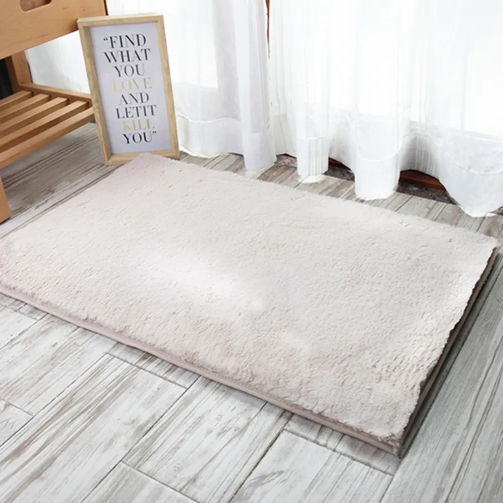 Фото Коврик Dasch плюшевый My Bunny 100x150 см бежевый Фото Коврик Dasch плюшевый My Bunny 100x150 см бежевый