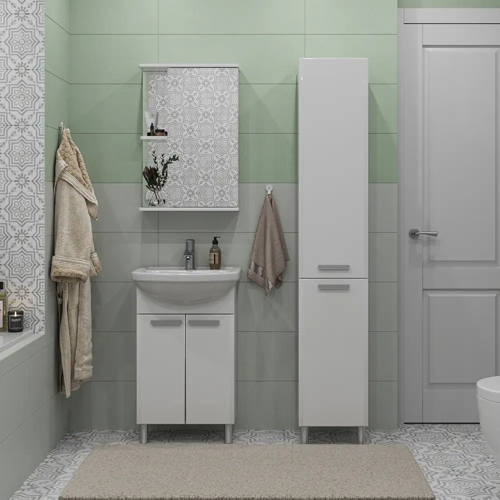 Фото 5 Тумба под раковину напольная SanStar Аура 45 41см Фото 5 Тумба под раковину напольная SanStar Аура 45 41см