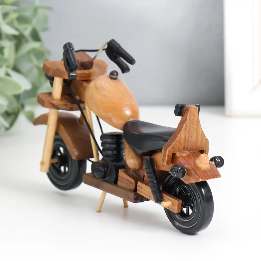 Фото 6 Фигурка ретро Мотоцикл 11x4.5x16 см