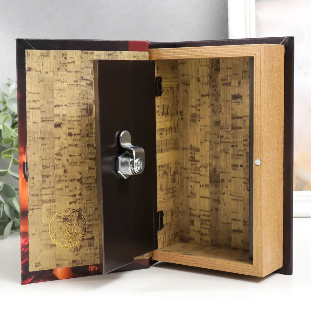Фото 4 Сейф-книга шкатулка "Искусство вина" 21x13x5 см Фото 4 Сейф-книга шкатулка "Искусство вина" 21x13x5 см