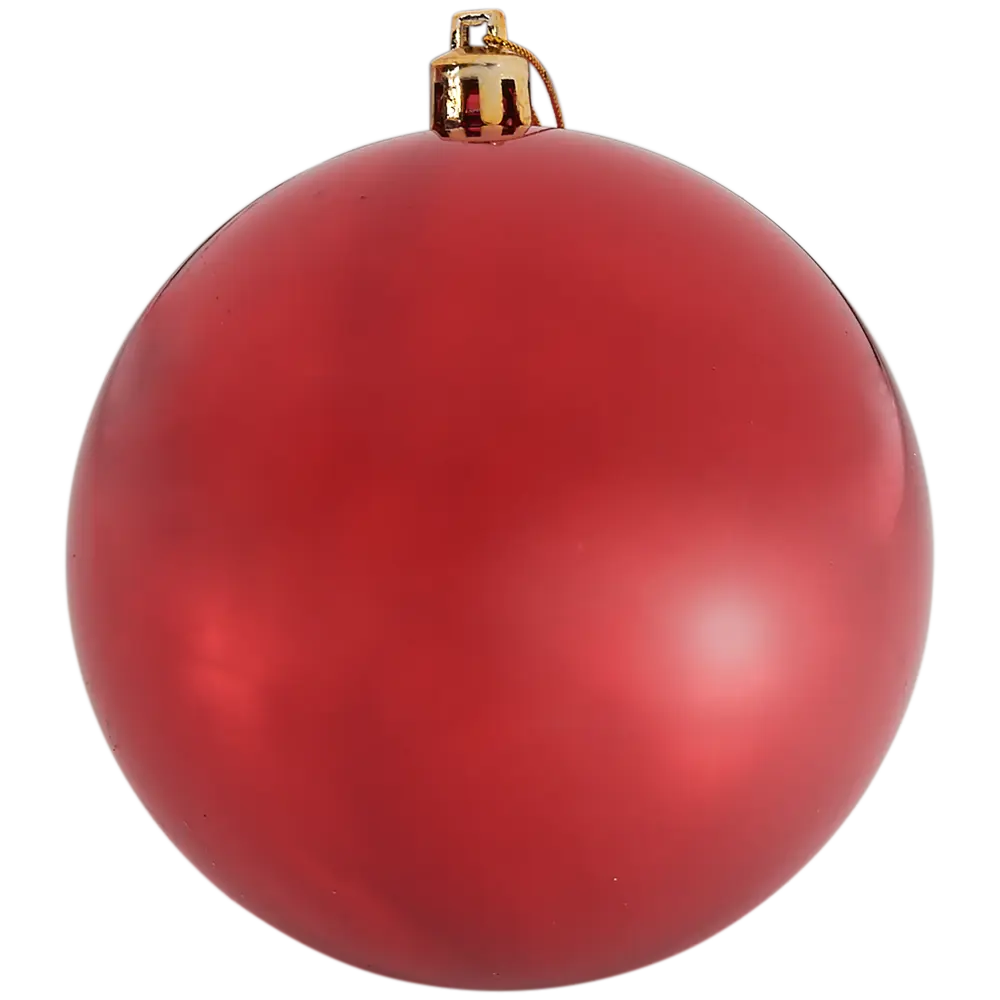 Фото 5 Набор ёлочных шаров 10 см цвет красный, 24 шт. Фото 5 Набор ёлочных шаров 10 см цвет красный, 24 шт.
