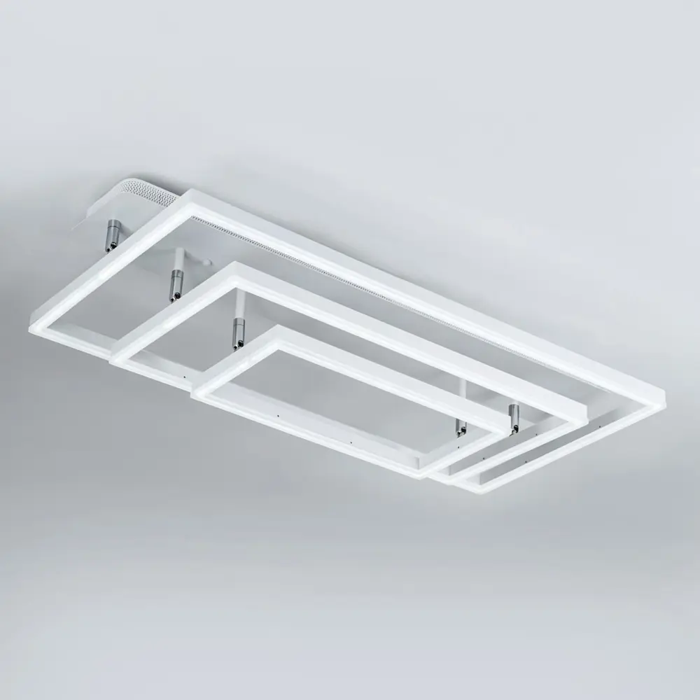 Фото 3 Светильник настенно-потолочный LED4U L11001-3CL WH 3 м² нейтральный белый свет цвет белый Фото 3 Светильник настенно-потолочный LED4U L11001-3CL WH 3 м² нейтральный белый свет цвет белый