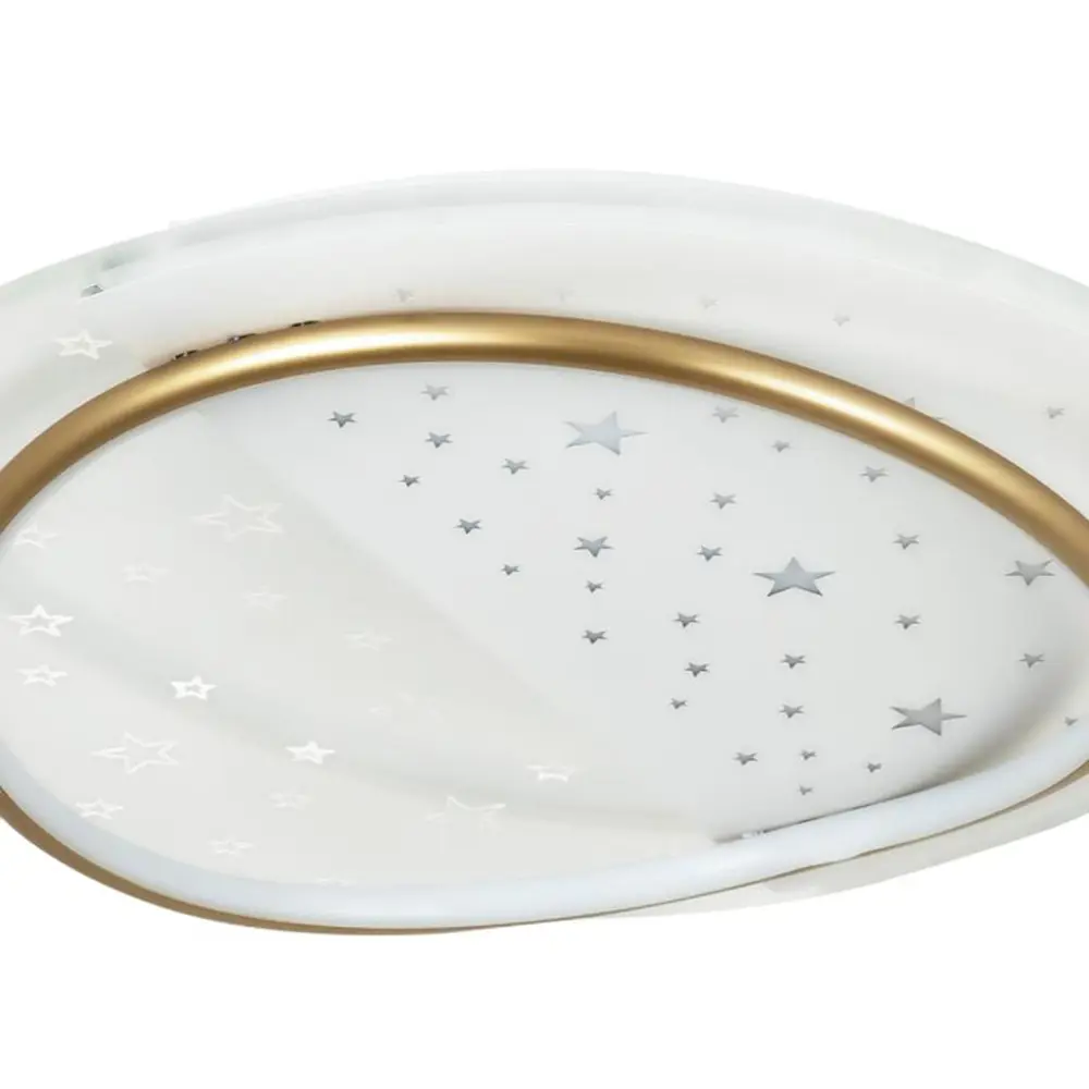 Фото 2 Светильник настенно-потолочный LED4U L1036-480 GD 3 м² нейтральный белый свет цвет белый