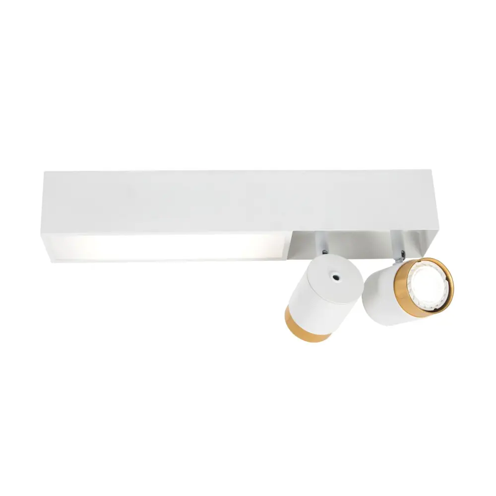 Фото 3 Светильник настенно-потолочный LED4U L2233-400 WH 5 м² нейтральный белый свет цвет белый Фото 3 Светильник настенно-потолочный LED4U L2233-400 WH 5 м² нейтральный белый свет цвет белый