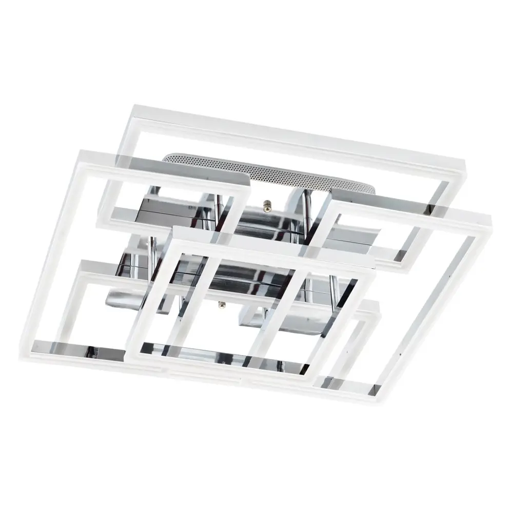 Фото 3 Светильник настенно-потолочный LED4U L11013-5 CR 22 м² нейтральный белый свет цвет хром Фото 3 Светильник настенно-потолочный LED4U L11013-5 CR 22 м² нейтральный белый свет цвет хром