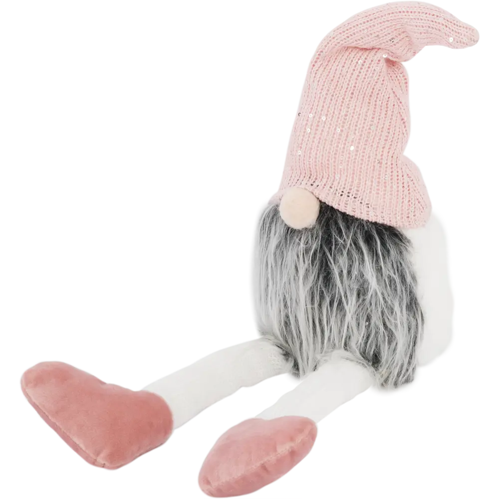 Фото 2 Фигура декоративная «Бородач» h56 см красный