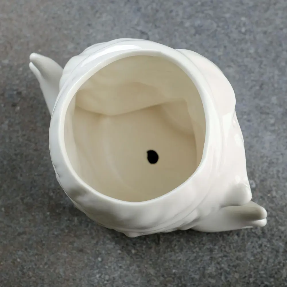 Фото 5 Горшок цветочный 6116727 Take it easy 10.5 см 0.3 л керамика белый Фото 5 Горшок цветочный 6116727 Take it easy 10.5 см 0.3 л керамика белый