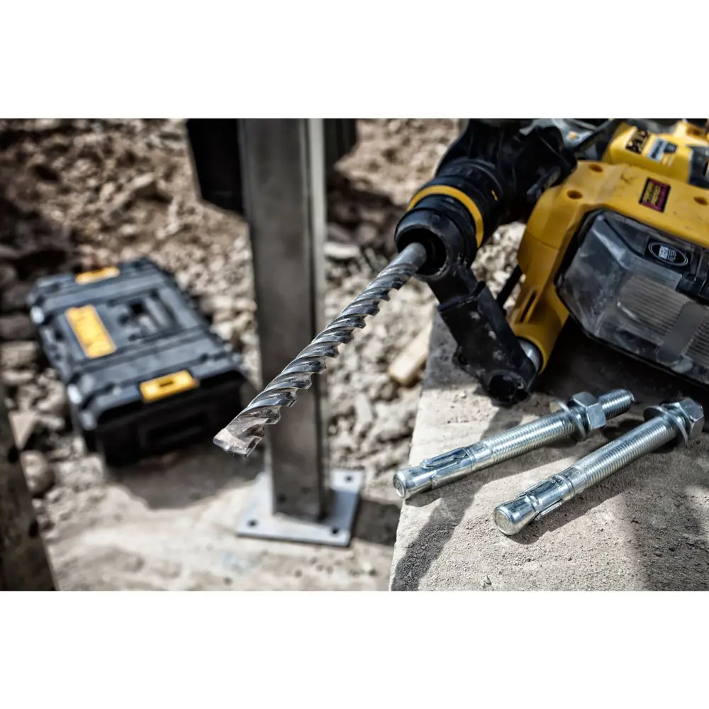 Фото 4 Бур по бетону SDS-plus Dewalt Extreme 2 14x600 мм Фото 4 Бур по бетону SDS-plus Dewalt Extreme 2 14x600 мм