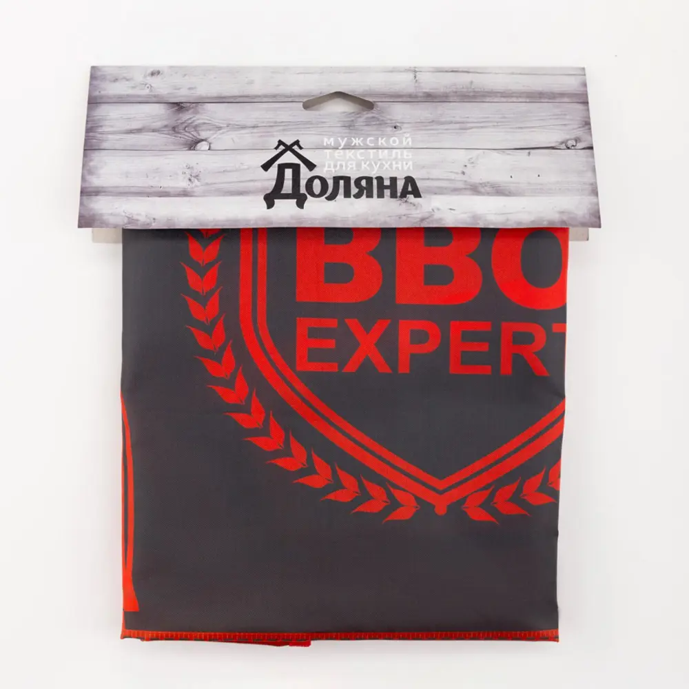 Фото 6 Кухонный фартук Bro expert Доляна полиэстер цвет черный Фото 6 Кухонный фартук Bro expert Доляна полиэстер цвет черный