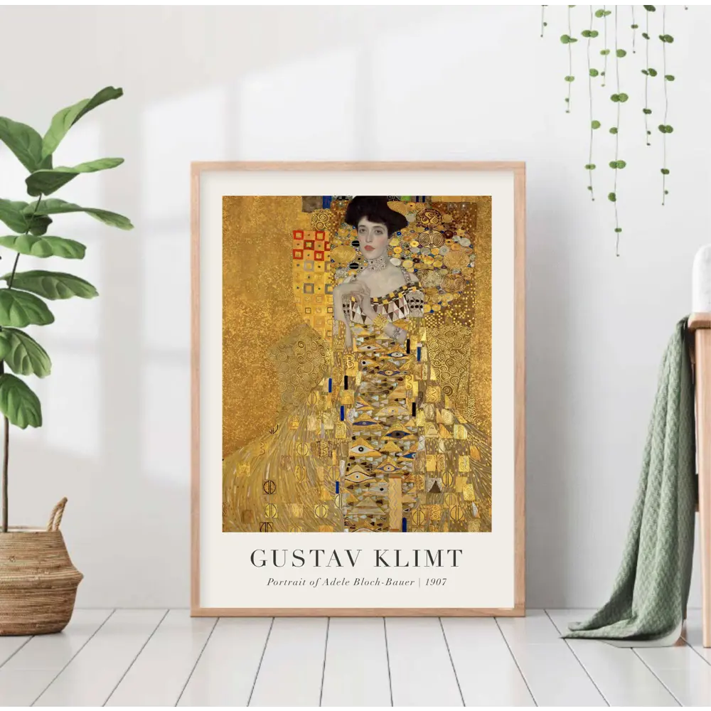 Фото Постер 28 картин "Густав Климт золотая Адель" 50x40 см в подарочном тубусе без рамы Фото Постер 28 картин "Густав Климт золотая Адель" 50x40 см в подарочном тубусе без рамы