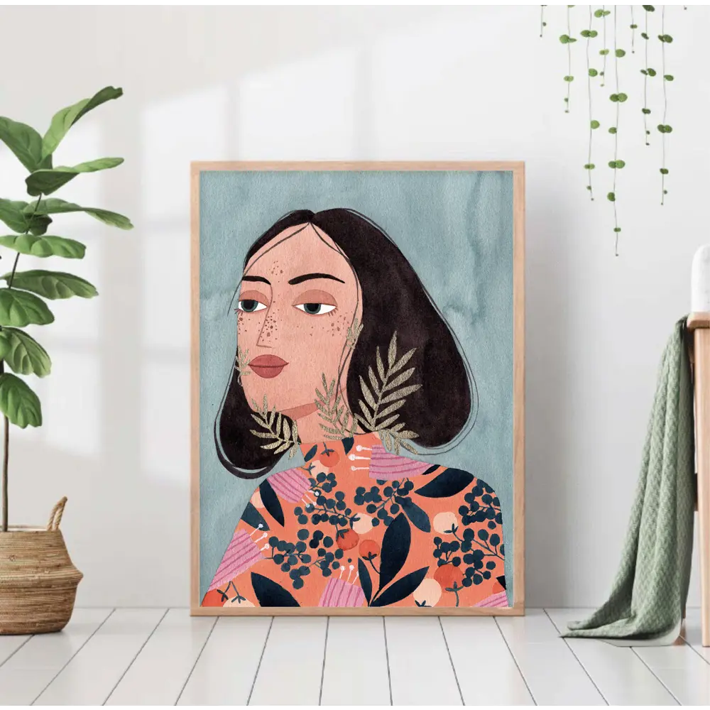 Фото Постер 28 картин "Бруно Манкузо портрет девушки" 50x40 см в подарочном тубусе без рамы Фото Постер 28 картин "Бруно Манкузо портрет девушки" 50x40 см в подарочном тубусе без рамы