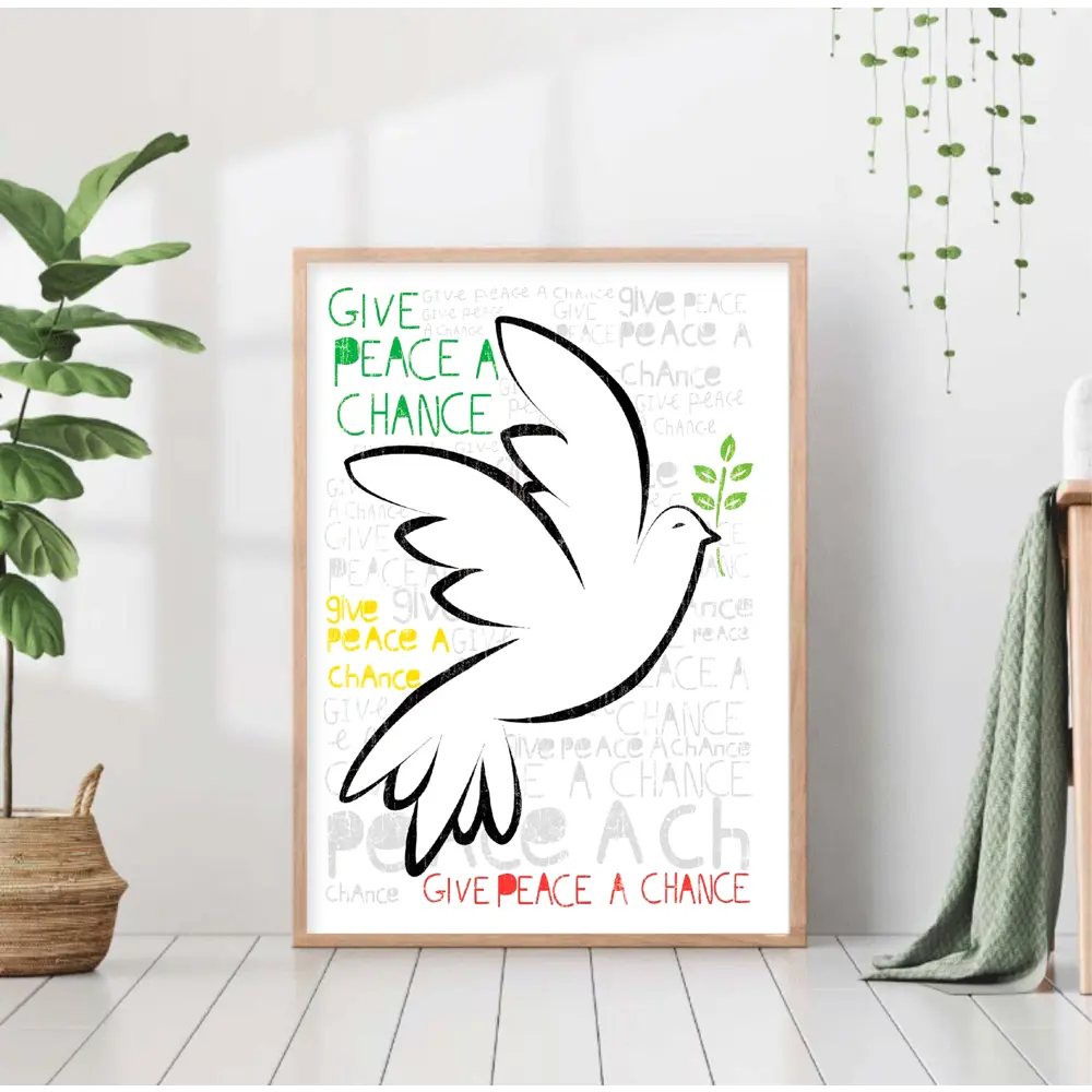 Фото Постер 28 картин "Голубь мира" 50x40 см в подарочном тубусе без рамы Фото Постер 28 картин "Голубь мира" 50x40 см в подарочном тубусе без рамы