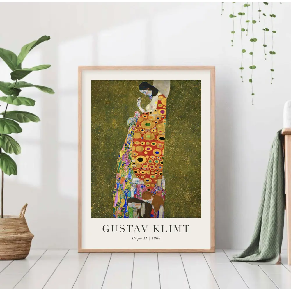 Фото Постер 28 картин "Густав Климт Надежда" 70x50 см в подарочном тубусе без рамы Фото Постер 28 картин "Густав Климт Надежда" 70x50 см в подарочном тубусе без рамы